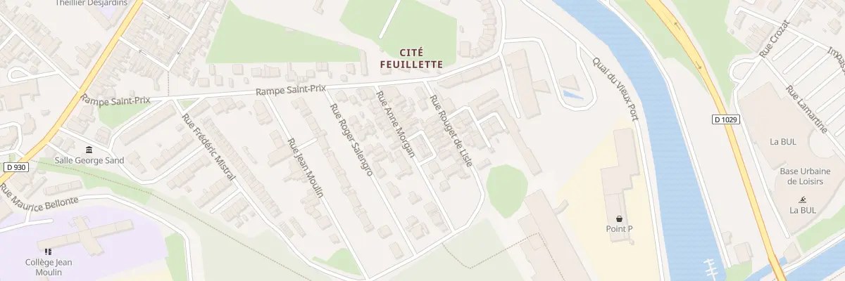Plan du 19B Rue Anne Morgan à Saint-Quentin