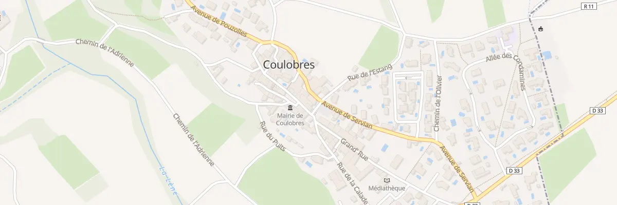 Plan du 17 Gr Grand Rue à Coulobres