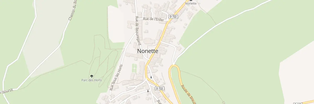 Plan du 6 Rue Jean Amariton à Nonette-Orsonnette