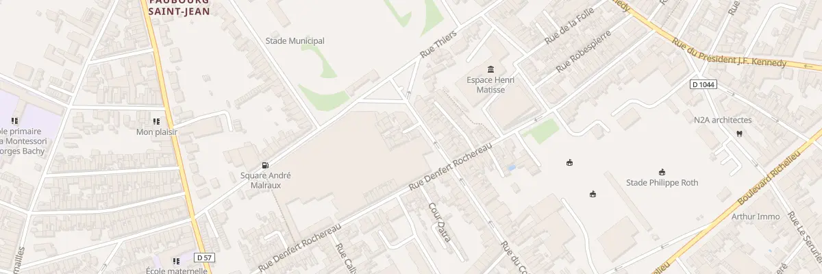 Plan du 73C Rue du Colonel Fabien à Saint-Quentin
