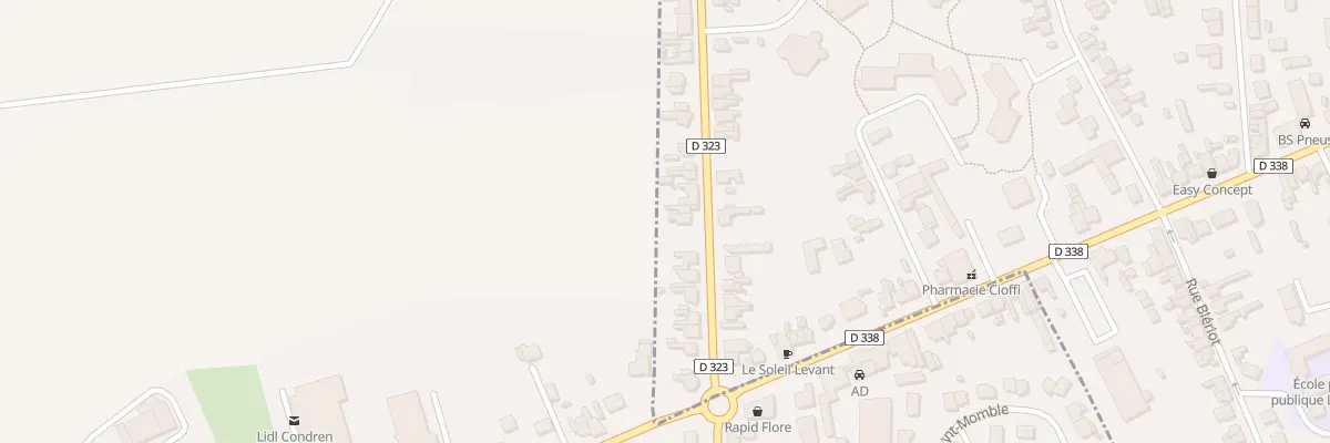 Plan du 19 Rue de Grasse à Tergnier