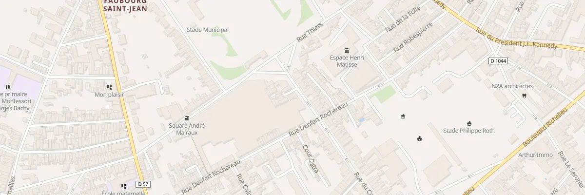 Plan du 73B Rue du Colonel Fabien à Saint-Quentin