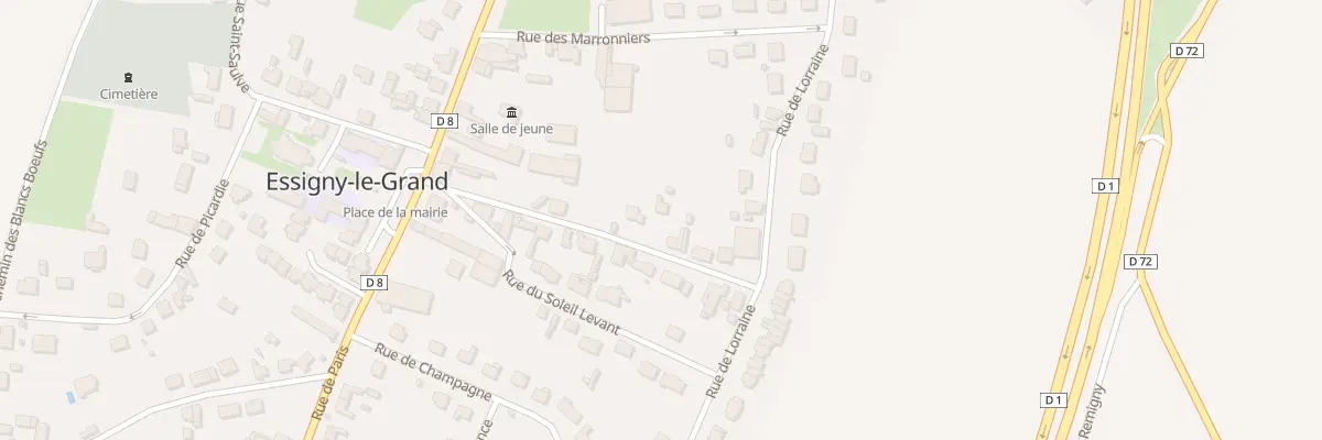 Plan du 12 Rue des Capucins à Essigny-le-Grand