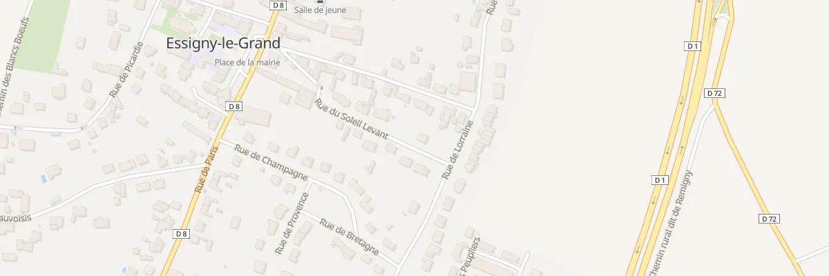 Plan du 10 Rue du Soleil Levant à Essigny-le-Grand