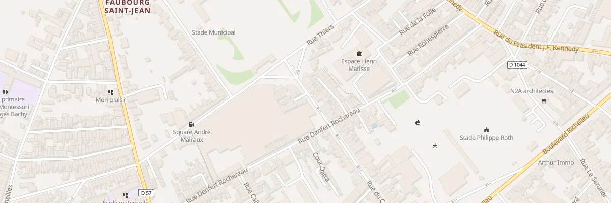 Plan du 73 Rue du Colonel Fabien à Saint-Quentin