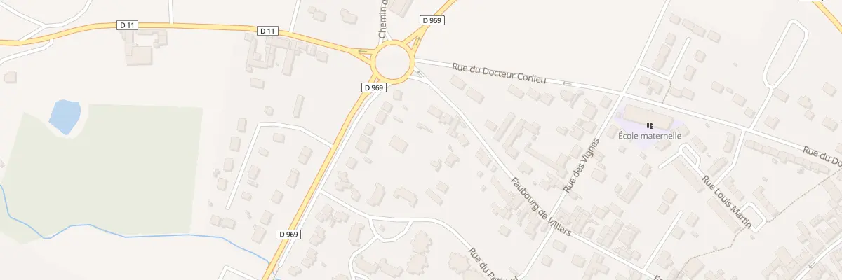 Plan du 37 Fg de Villiers à Charly-sur-Marne
