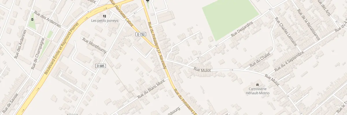 Plan du 148 Rue Mulot à Saint-Quentin