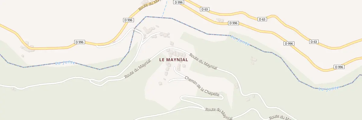 Plan du 5147 Le Maynial à Veyreau