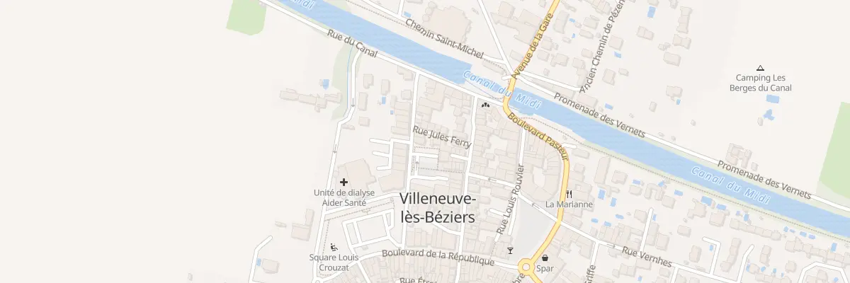 Plan du 17 Rue Léon Lagarde à Villeneuve-lès-Béziers