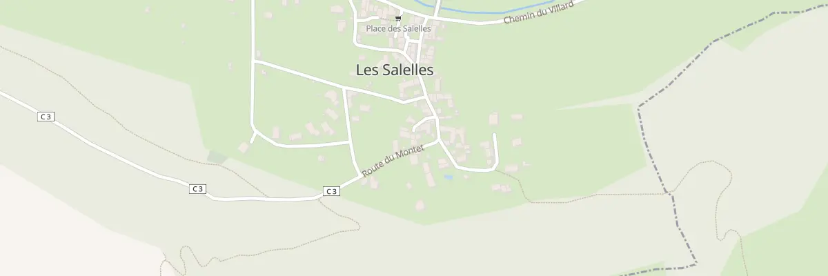Plan du 5027 Les Salelles aux Salelles