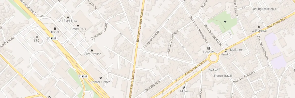 Plan du 71 Rue Jean Jaurès à Saint-Quentin