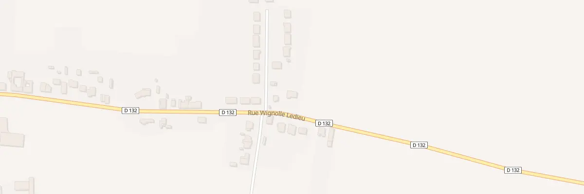 Plan du 32 Rue Wignolle Ledieu à Marquette-en-Ostrevant