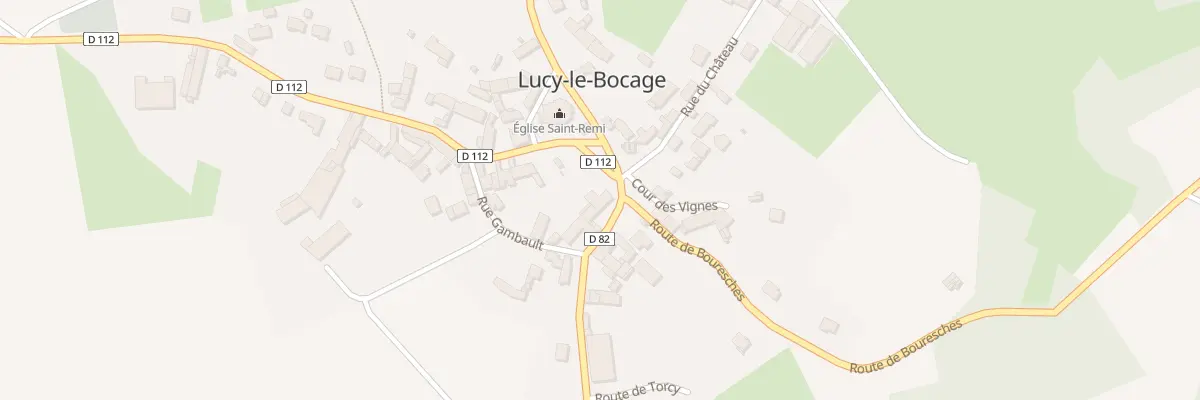 Plan du 9 Rte de Torcy à Lucy-le-Bocage