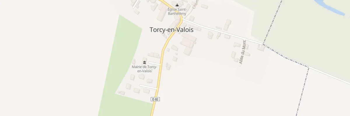 Plan du 105 Rue du Château à Torcy-en-Valois