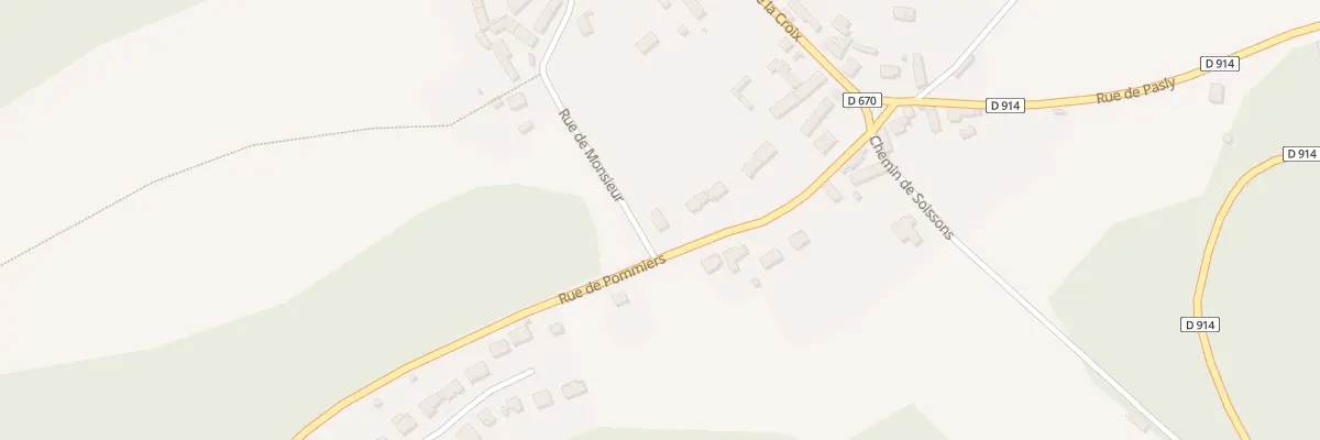 Plan du 2 Rue de Monsieur à Vauxrezis