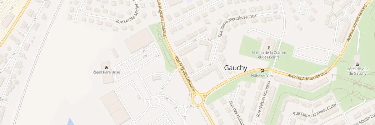 Plan du 29 Rue Auguste Delaune à Gauchy