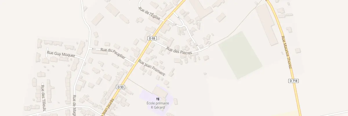Plan du 4 Rue des Pierres à Lehaucourt