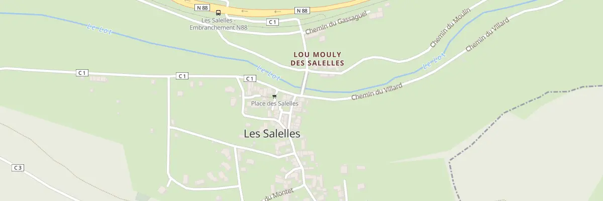 Plan du 4 Che du Villard aux Salelles