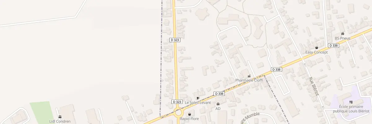 Plan du 16 Rue de Grasse à Tergnier