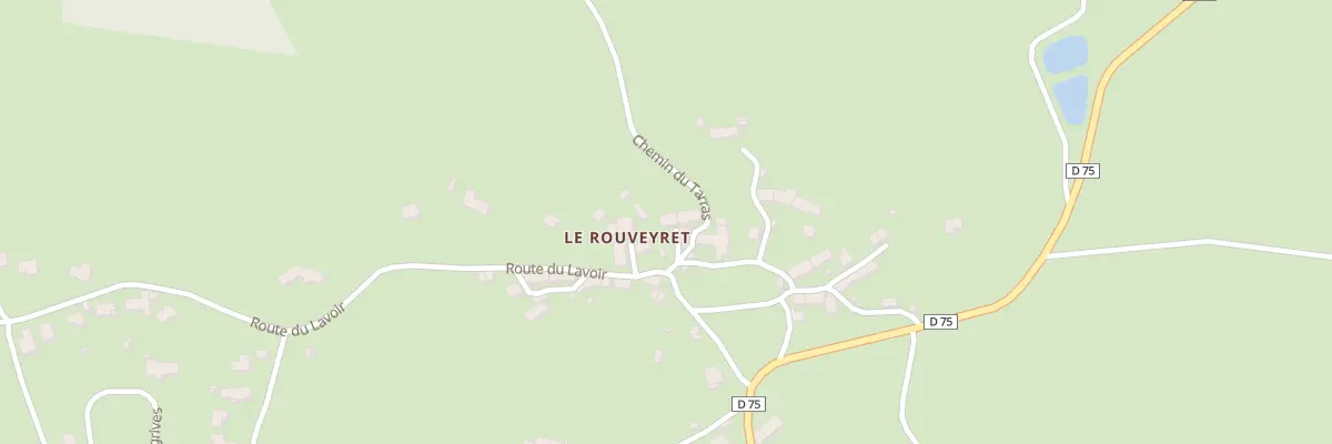 Plan du 1 Che du Tarras à Saint-Chély-d’Apcher
