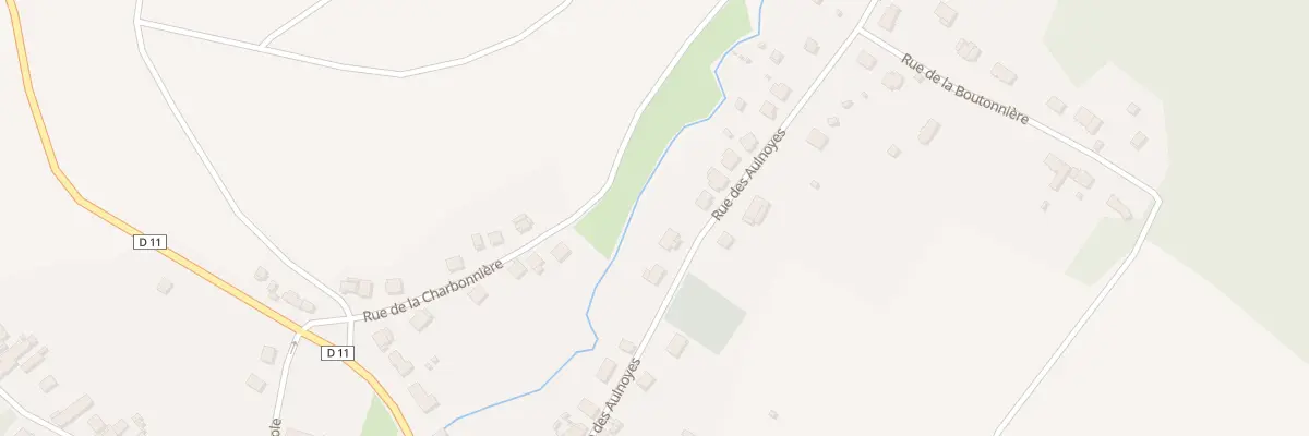 Plan du 25 Rue des Aulnoyes à Domptin