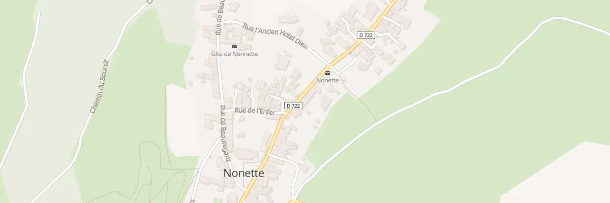 Plan du 38 Rue Jean Amariton à Nonette-Orsonnette