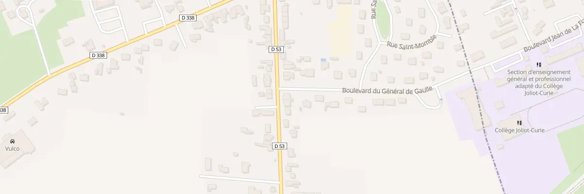 Plan du 21 Chs Brunehaut à Condren