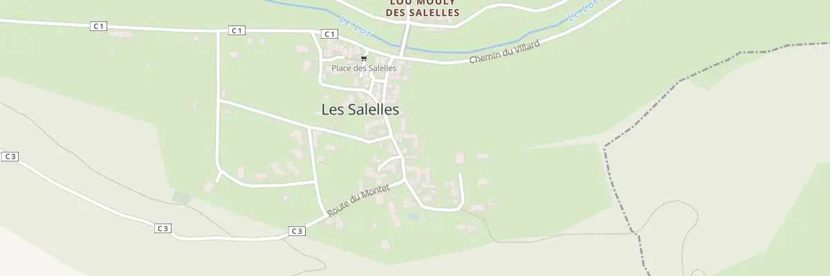 Plan du 115 Rue des Fontaines aux Salelles