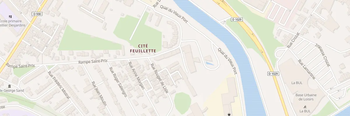 Plan du 3T Rpe Saint-prix à Saint-Quentin