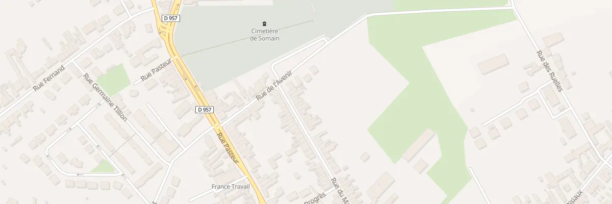 Plan du 80 Rue du Masy à Somain