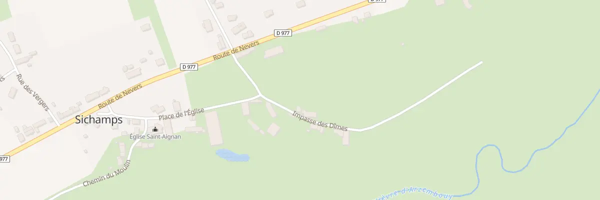 Plan du 6 Imp des Dîmes à Sichamps