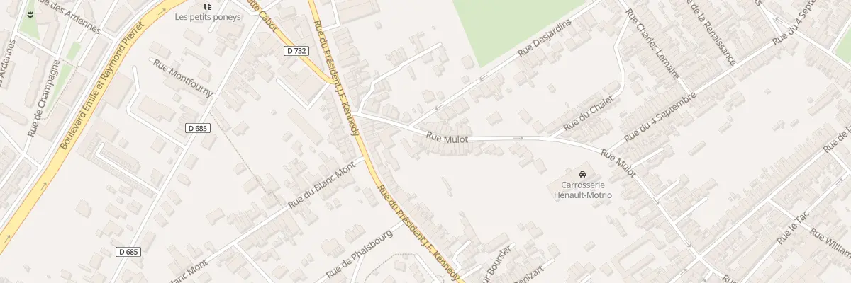 Plan du 139 Rue Mulot à Saint-Quentin