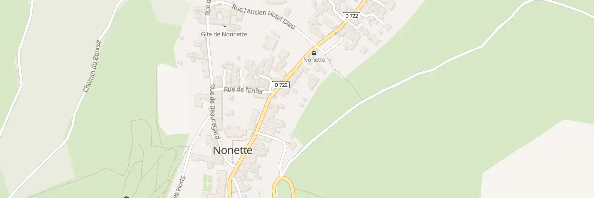 Plan du 34 Rue Jean Amariton à Nonette-Orsonnette