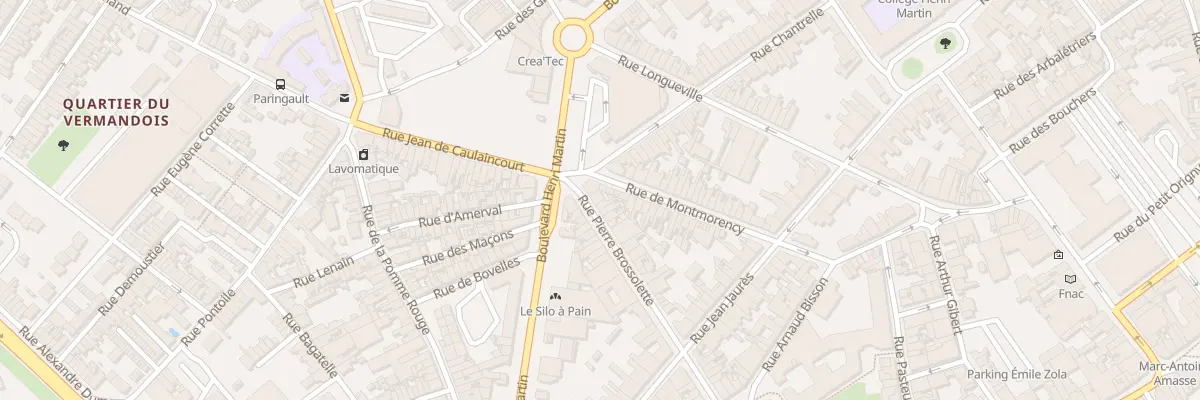 Plan du 140 Rue Pierre Brossolette à Saint-Quentin