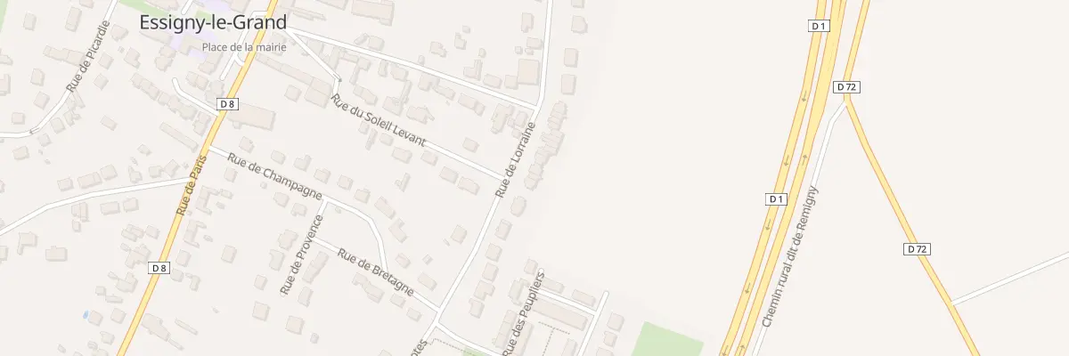 Plan du 48 Rue de Lorraine à Essigny-le-Grand