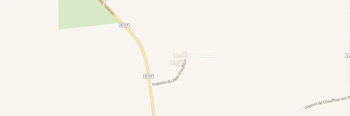 Plan du 4 Imp du Petit Chauffour à Menou