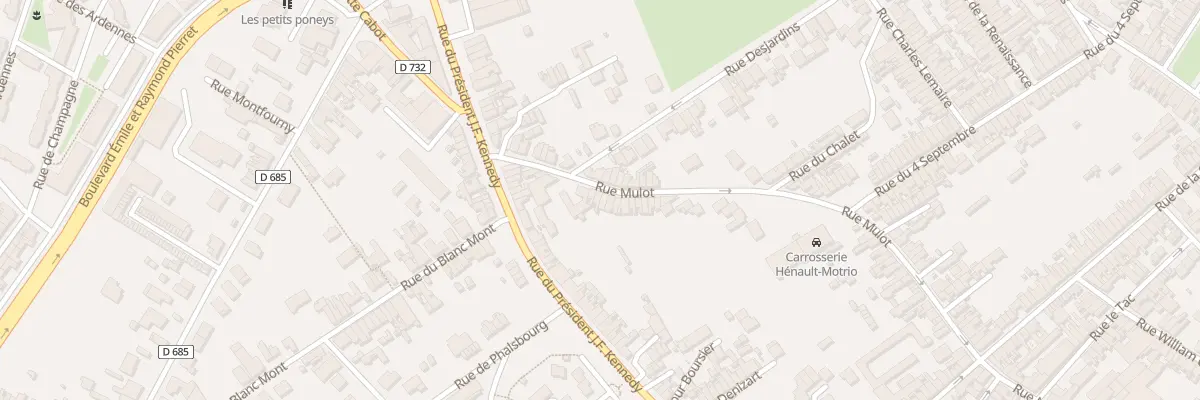 Plan du 137 Rue Mulot à Saint-Quentin