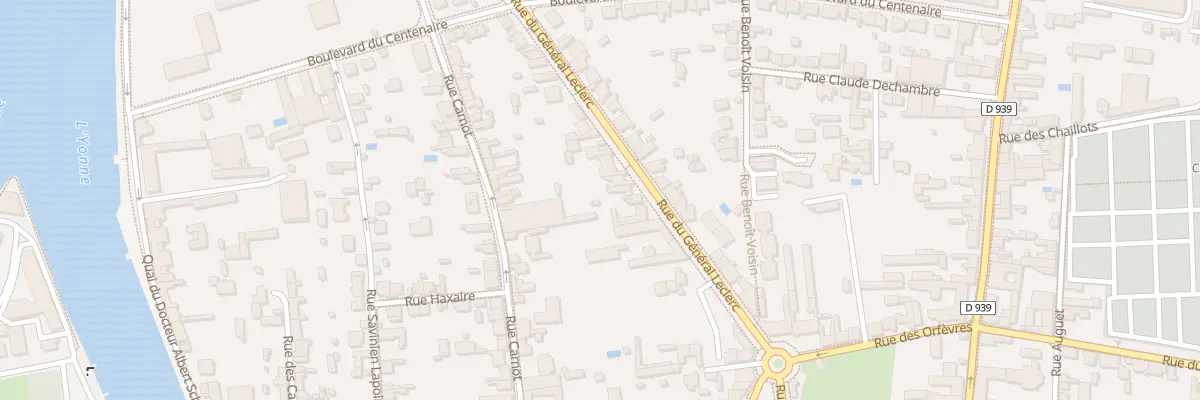 Plan du 35 Rue General Leclerc à Sens