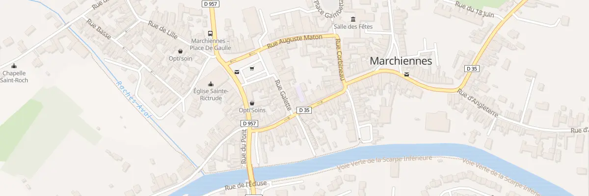 Plan du 11 Rue Galette à Marchiennes