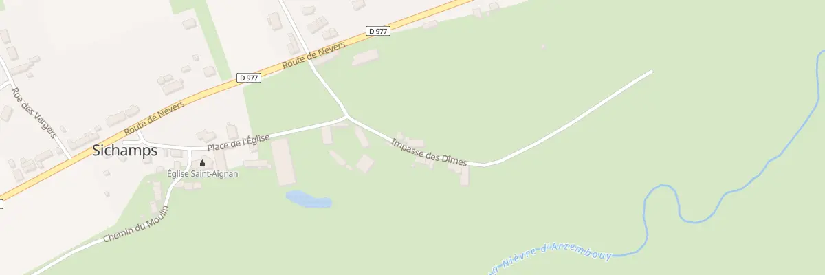 Plan du 5 Imp des Dîmes à Sichamps