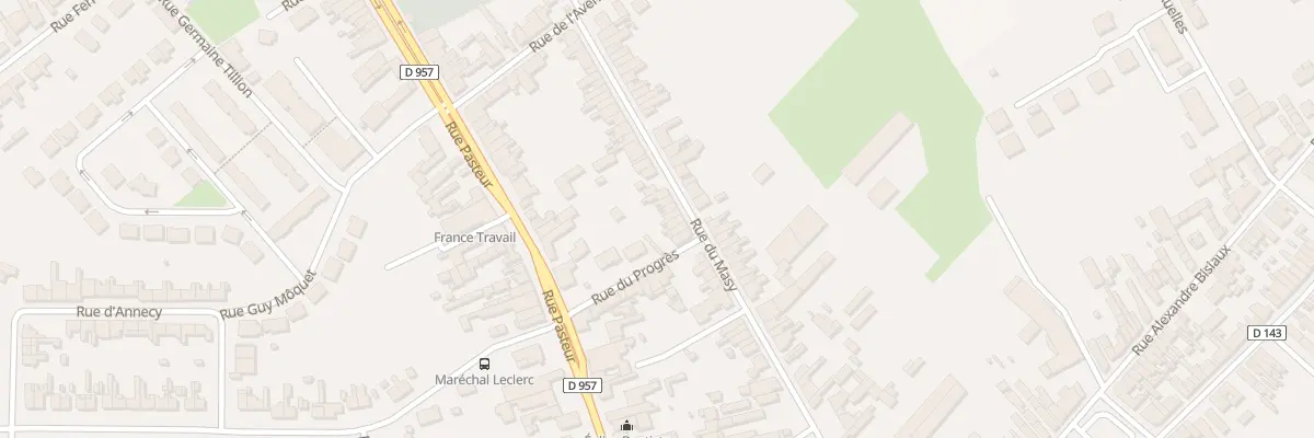 Plan du 77 Rue du Masy à Somain