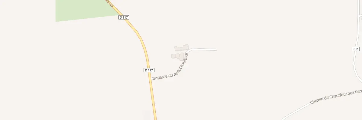 Plan du 1 Imp du Petit Chauffour à Menou