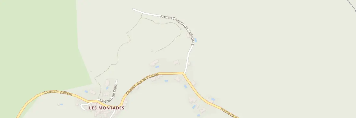 Plan du 475F Ham des Montades à Pézènes-les-Mines