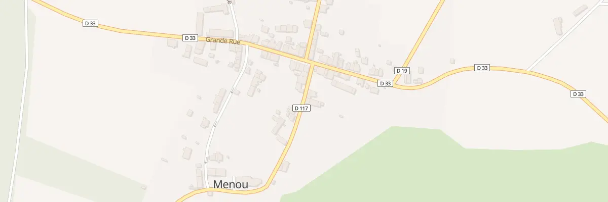 Plan du 6 Rue du Presbytère à Menou