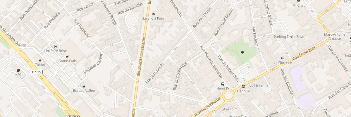Plan du 49 Rue Jean Jaurès à Saint-Quentin