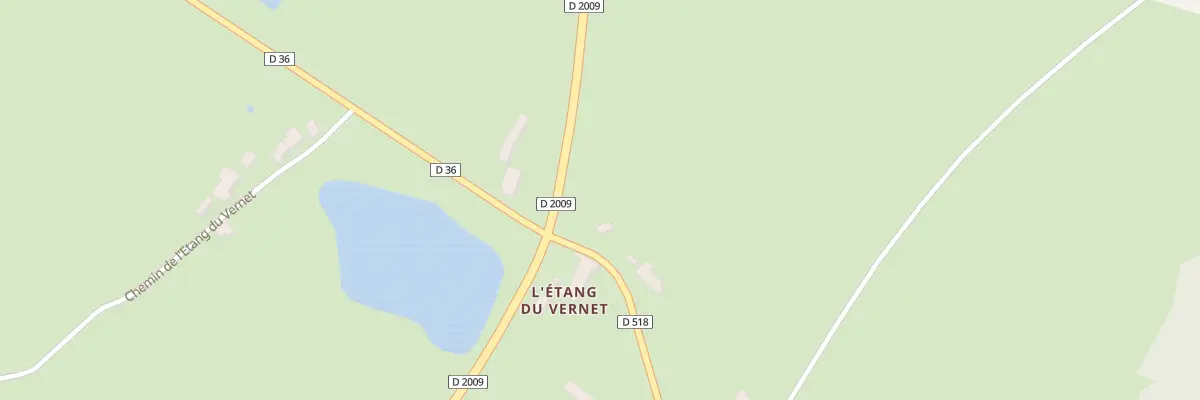 Plan de Chapelle d’Aubeterre à Broût-Vernet