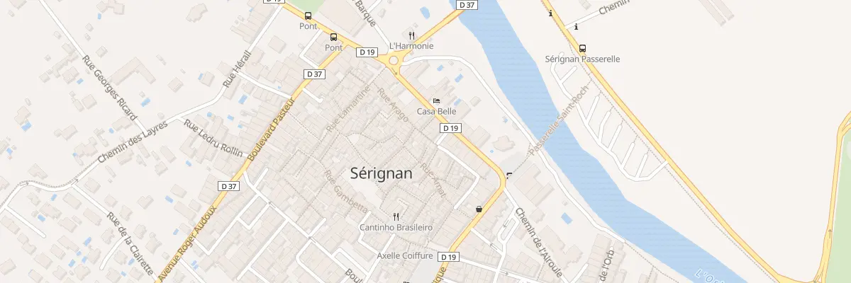 Plan du 46B Imp Boileau à Sérignan