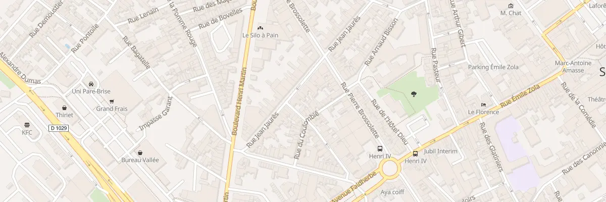 Plan du 47 Rue Jean Jaurès à Saint-Quentin