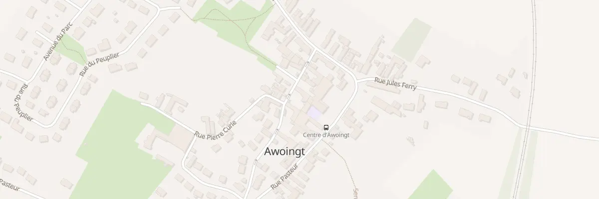 Plan du 5 Rue Léon Gambetta à Awoingt