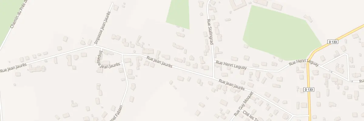 Plan du 6 Rue Jean Jaurès à Folembray